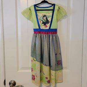 Disney Princess Mulan Nightgown/Play Dress Girls XS